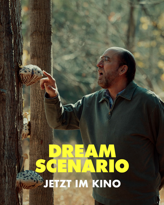 Dream Scenario Nicolas Cage Film Kino Flyer