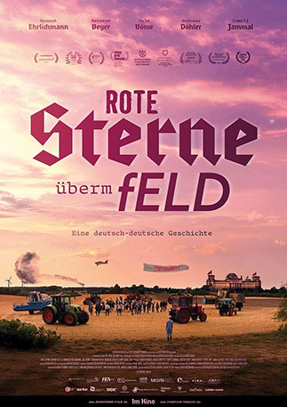 Rote Sterne überm Feld Kino Poster